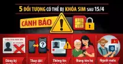 Thông tư 08/2026 chính thức hiệu lực: 5 trường hợp người dùng có thể bị khóa SIM di động
