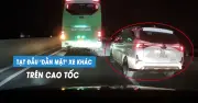 Tài xế ô tô tạt đầu, trả đũa xe khác trên cao tốc gây phẫn nộ