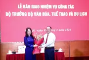 Tân Bộ trưởng Bộ Văn hóa, Thể thao và Du lịch chính thức nhận nhiệm vụ