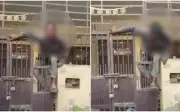 Tên trộm mắc kẹt ở cổng sắt khi đột nhập nhà ở Ấn Độ
