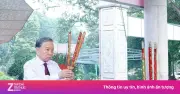 Tổng Bí thư, Chủ tịch nước Tô Lâm dâng hương tưởng niệm các Anh hùng liệt sĩ tại Tây Ninh