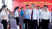 Tổng Bí thư, Chủ tịch nước Tô Lâm gặp gỡ công nhân TP.HCM