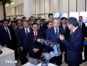 Tổng Bí thư, Chủ tịch nước tham quan Trung tâm Trí tuệ Nhân tạo Trung Quốc - ASEAN