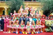 Tổng Bí thư, Chủ tịch nước và Phu nhân chủ trì chương trình hữu nghị đặc biệt tại Hoàng Thành Thăng Long