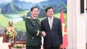 Tổng Bí thư Lào đánh giá cao chuyến thăm của Đại tướng Nguyễn Tân Cương, khẳng định quan hệ đặc biệt