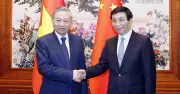 Tổng Bí thư Tô Lâm hội kiến Chủ tịch Vương Hộ Ninh, thúc đẩy hợp tác Việt - Trung