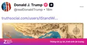 Tổng thống Trump gây tranh luận khi đổi tên eo biển Hormuz thành 'eo biển Trump'