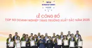 Top 500 Doanh nghiệp tăng trưởng nhanh nhất Việt Nam 2026 được vinh danh