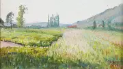 Triển lãm tranh phong cảnh của vua Hàm Nghi thu hút giới trẻ tại Hà Nội