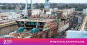 Tàu sân bay hiện đại nhất Mỹ USS Gerald R. Ford tạm ngừng hoạt động sau hỏa hoạn
