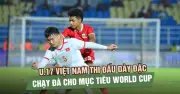 U.17 Việt Nam đối mặt thử thách thể lực trong hành trình chinh phục World Cup