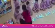 Video gây phẫn nộ: Nữ giáo viên mầm non tác động mạnh vào vùng đầu trẻ