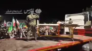 Video Iran phô diễn máy bay không người lái giữa quảng trường thành phố