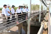 Vĩnh Long Khẩn Trương Xử Lý Sạt Lở Tại Cống Vĩnh Kim, Đảm Bảo An Toàn Dân Cư