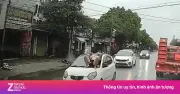 Xác định nguyên nhân người đàn ông nằm trên ca pô ô tô đang chạy ở Hà Nội
