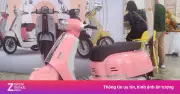 Xe tay ga phong cách Vespa giá dưới 2.500 USD ra mắt tại Malaysia