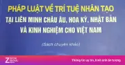 Xuất bản chuyên khảo về pháp luật trí tuệ nhân tạo: Kinh nghiệm từ EU, Mỹ, Nhật cho Việt Nam
