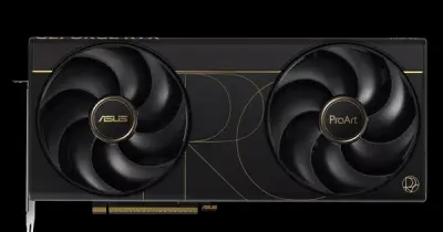ASUS ProArt RTX 5090 lên kệ: Dùng kim loại lỏng, thiết kế 2,5 slot