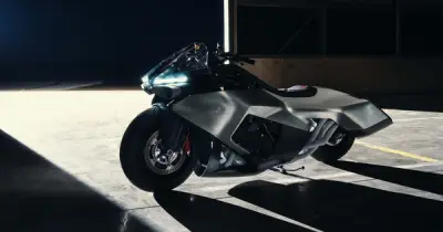 BMW Vision K18: Siêu phẩm mô tô độc bản hình dáng tàu vũ trụ