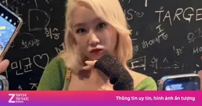 Ca sĩ Soyou gặp tai nạn thang cuốn khi quay MV mới