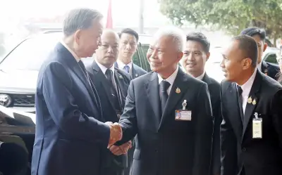 Chủ tịch Quốc hội Thái Lan đón Tổng Bí thư, Chủ tịch nước Tô Lâm