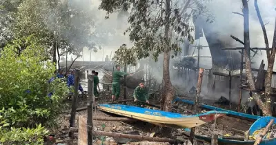 Cháy nhà tại Cà Mau: 3 căn nhà bị thiêu rụi, thiệt hại gần 90 triệu đồng