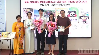 Giao lưu bản quyền sách Việt-Trung 2026: Thúc đẩy hợp tác xuất bản