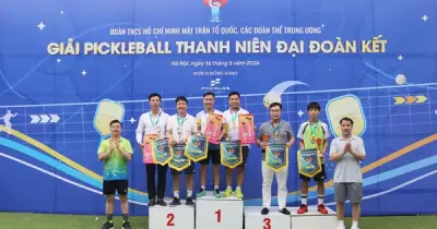 Giải pickleball thanh niên 'Đại đoàn kết' năm 2026: Sân chơi thể thao gắn kết
