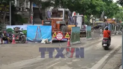 Hà Nội điều chỉnh giao thông trên một số tuyến phố đến 15/9