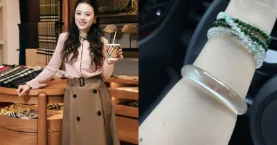 Hằng Túi kiểm định vòng ngọc phỉ thúy lần 3, khẳng định là ngọc thật