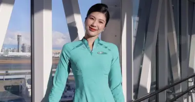 Hot girl Nóng Cùng World Cup 2022 giờ là tiếp viên hàng không xinh đẹp