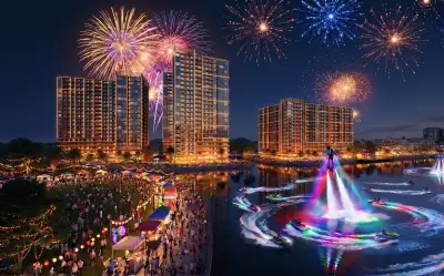 Đại nhạc hội Mega Booming – Charmora City: Bùng nổ đêm hè Nha Trang với dàn sao khủng và pháo hoa rực rỡ