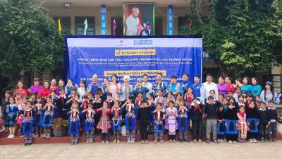 Khánh thành khu bán trú cho học sinh dân tộc thiểu số tại Lai Châu