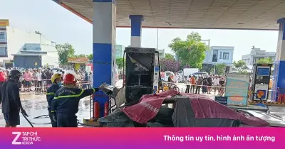 Kết quả khám nghiệm vụ cháy ôtô tại cây xăng Đà Nẵng: Hai nạn nhân tử vong do bỏng và ngạt khí