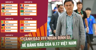Lễ bốc thăm U.17 World Cup 2026: U.17 Việt Nam vào bảng G cùng Mali, Bỉ, New Zealand