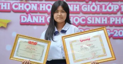 Lưu Hoàng Trúc Quỳnh: Nữ sinh yêu sử, giành giải nhì Olympic và học sinh giỏi TP.HCM