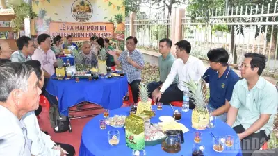 Mô hình cà phê khóm kết nối nông dân, doanh nghiệp và chính quyền tại Đồng Tháp