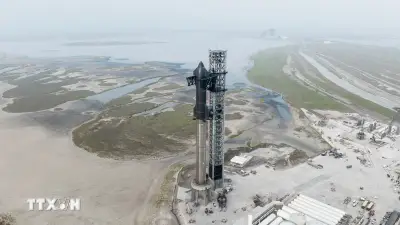 Mỹ: SpaceX phóng thử tên lửa Starship lớn nhất từ trước đến nay