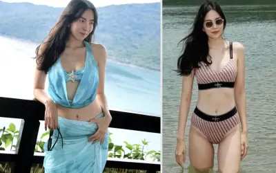 Mai Ngọc về mốc 52 kg sau sinh, diện bikini khiến fan trầm trồ