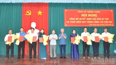 Đồng Tháp: Bổ sung 8 ủy viên Ban Chấp hành Đảng bộ tỉnh nhiệm kỳ 2025-2030
