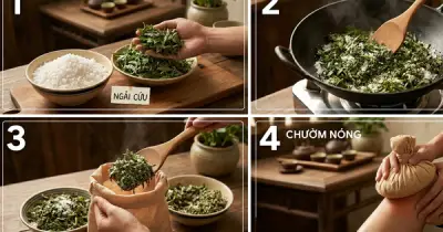 Ngải cứu giảm đau xương khớp hiệu quả: Cách dùng và bài thuốc
