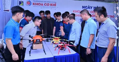 Ngày hội khoa học công nghệ tại Đại học Bách khoa Đà Nẵng thu hút đông đảo sinh viên