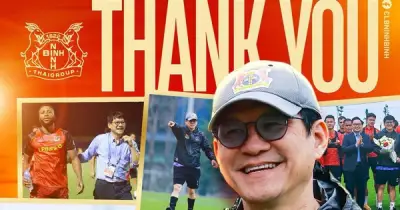 Ninh Bình FC chia tay GĐKT Vũ Tiến Thành sau mùa giải V-League