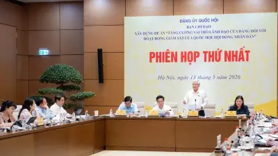 Phiên họp đầu tiên của Ban Chỉ đạo tăng cường vai trò lãnh đạo Đảng trong giám sát