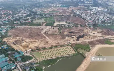 Phường Từ Liêm hoàn thành 99,24% giải phóng mặt bằng dự án hồ điều hòa Phú Đô