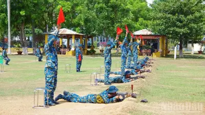 Sư đoàn 372 kiểm tra '3 tiếng nổ' cho chiến sĩ mới sau huấn luyện