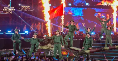 Sao Nhập Ngũ Concert 2026 đưa không khí quân đội đến Thủ đô