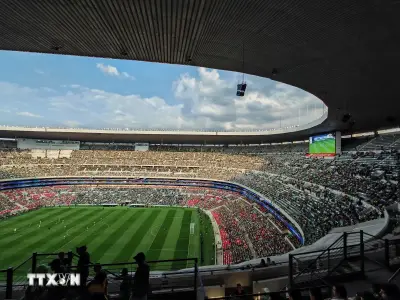 Sân vận động Azteca khoác diện mạo mới chuẩn bị cho World Cup