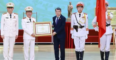Thủ tướng Lê Minh Hưng trao danh hiệu Anh hùng cho Công an Hải Phòng