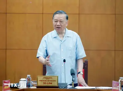 Tổng Bí thư, Chủ tịch nước Tô Lâm làm việc với Ban Chính sách Chiến lược Trung ương